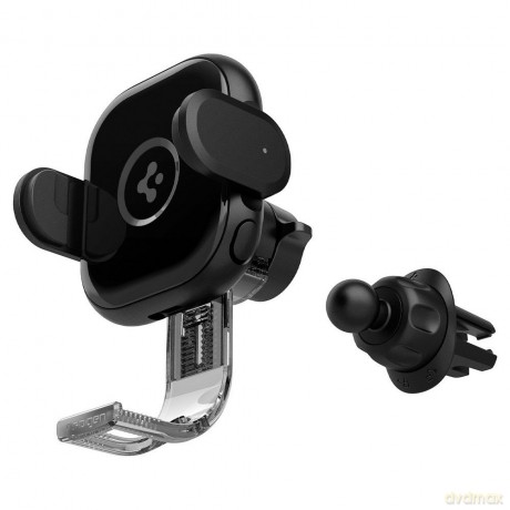 Spigen uchwyt samochodowy z ładowarką UTS12W Onetap Universal Vent Car Mount Wireless Charger black