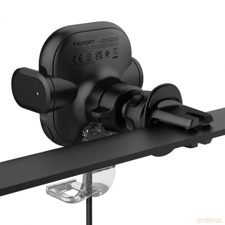 Spigen uchwyt samochodowy z ładowarką UTS12W Onetap Universal Vent Car Mount Wireless Charger black