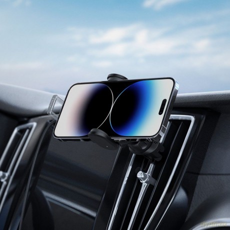 Spigen uchwyt samochodowy z ładowarką UTS12W Onetap Universal Vent Car Mount Wireless Charger black