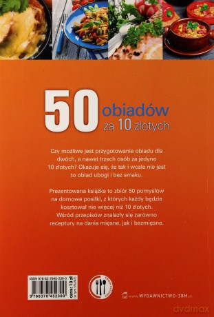50 obiadów za 10 zł - Szydłowska Marta [KSIĄŻKA]