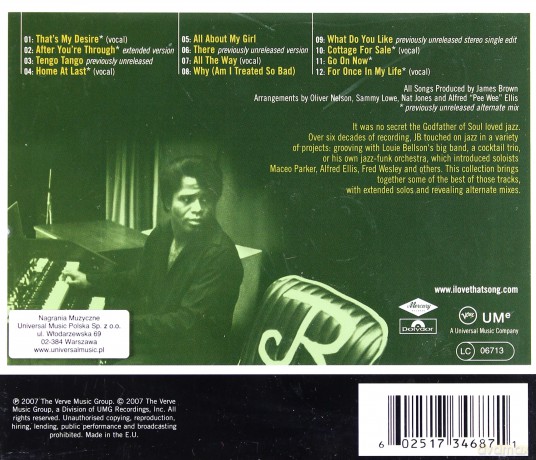 James Brown: Jazz [CD]