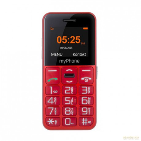 Telefon myPhone Halo Easy czerwony