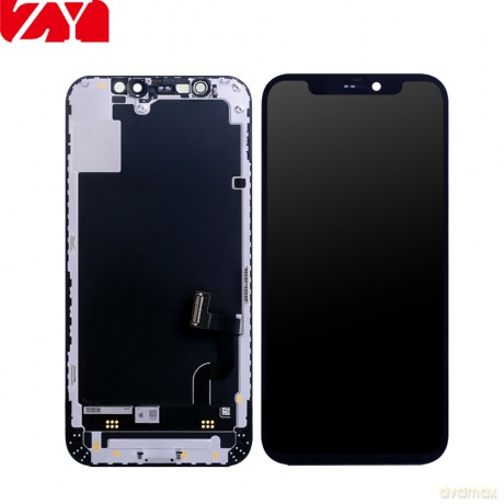 Wyświetlacz z panelem dotykowym iPhone 12 Mini Incell TFT ZY czarny