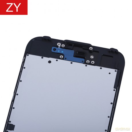 Wyświetlacz z panelem dotykowym iPhone 7 AAAA ZY czarny
