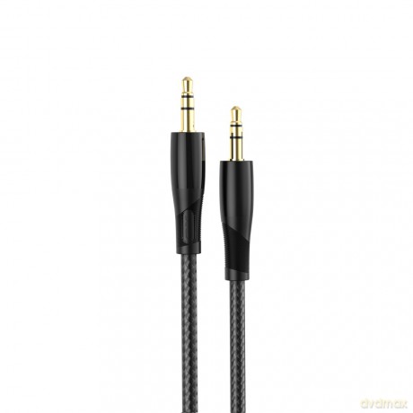 XO Clear kabel audio NB-R241C jack 3,5mm - jack 3,5mm 1,0 m czarny