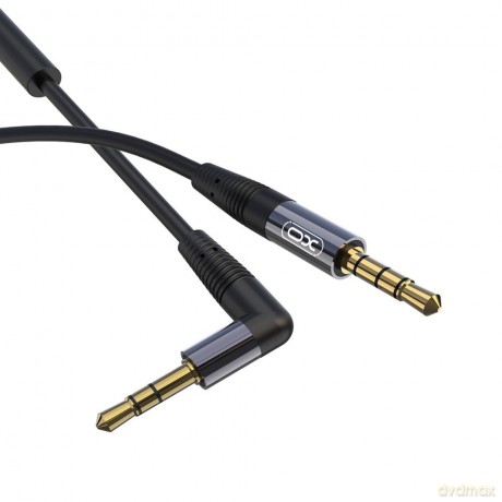 XO kabel audio NB-R205 jack 3,5mm - jack 3,5mm 1,0 m czarny