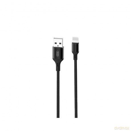 XO kabel NB143 USB - Lightning 1,0 m 2,4A czarny