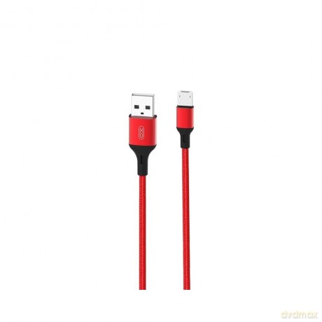 XO kabel NB143 USB - microUSB 1,0 m 2,4A czerwony