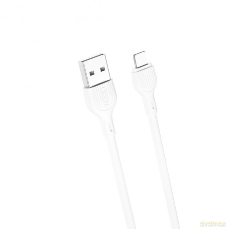 XO kabel NB200 USB - Lightning 1,0m 2.1A biały