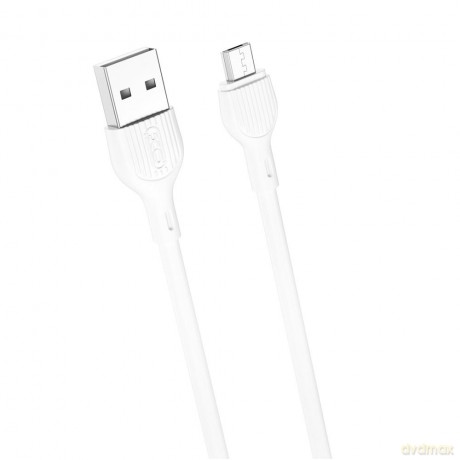 XO kabel NB200 USB - microUSB 2,0m 2.1A biały