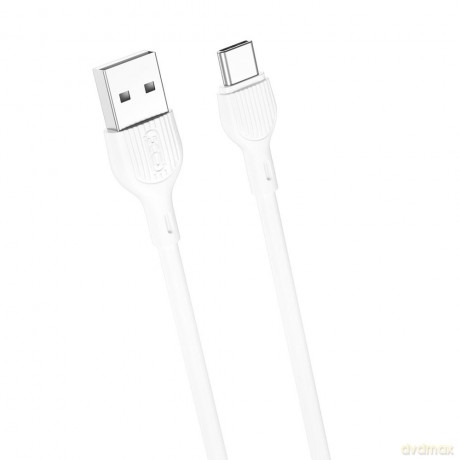 XO kabel NB200 USB - USB-C 2,0m 2.1A biały