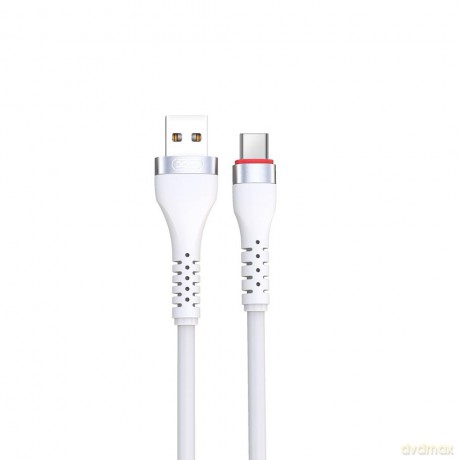 XO kabel NB213 USB - USB-C 1,0 m 2,4A biały
