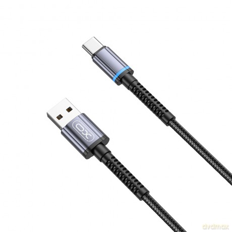 XO kabel NB215 USB - USB-C 1,0 m 2,4A czarny