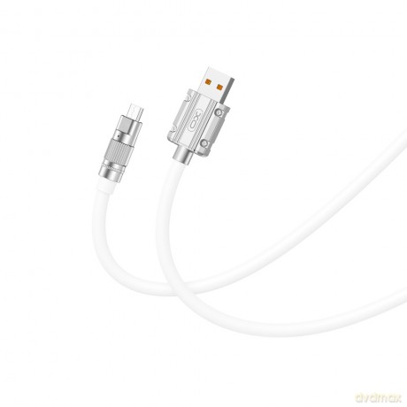 XO kabel NB227 USB - microUSB 1,2 m 6A biały