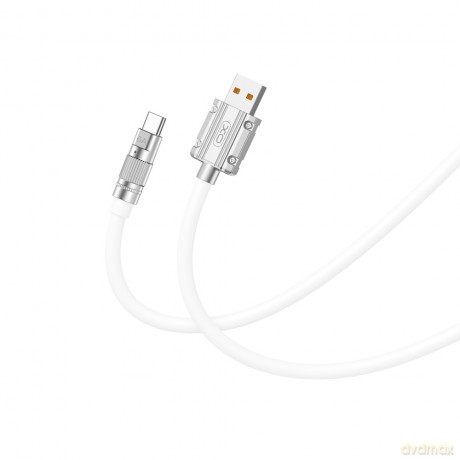 XO kabel NB227 USB - USB-C 1,2 m 6A biały