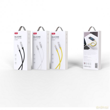 XO kabel NB251 USB - microUSB 1,0 m 6A zółty