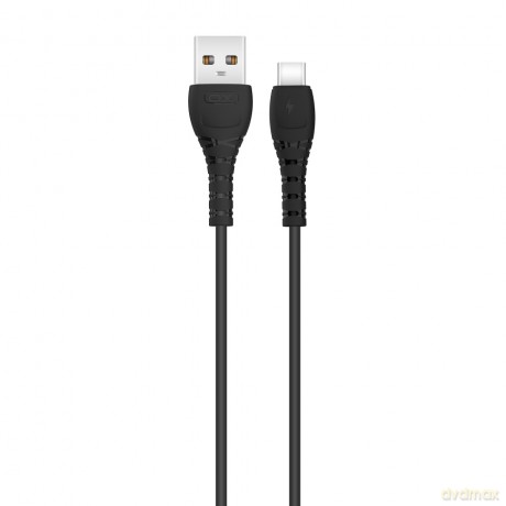 XO kabel NB-Q165 USB - USB-C 1,0m 3A czarny