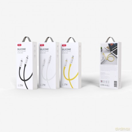 XO kabel NB-Q252B USB-C - Lightning 1,0 m 27W żółty