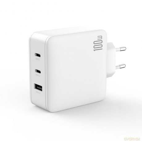 XO ładowarka sieciowa CE14 PD QC 3.0 100W 1x USB 2x USB-C biała