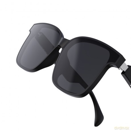XO okulary bluetooth E5 przeciwsłoneczne czarne nylonowe UV400
