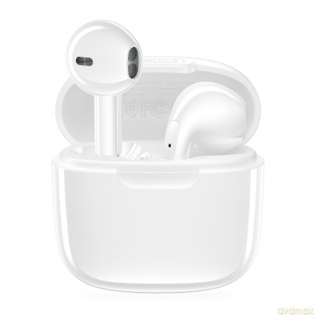 XO słuchawki Bluetooth X23 TWS białe