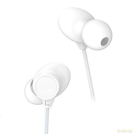 XO słuchawki przewodowe EP42 USB-C dokanałowe białe