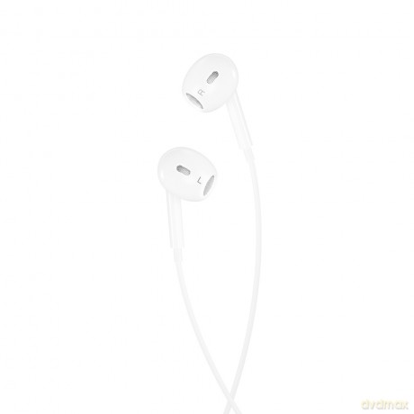 XO słuchawki przewodowe EP43 jack 3,5mm douszne białe