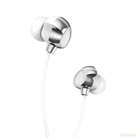 XO Słuchawki przewodowe EP53 jack 3,5mm douszne białe