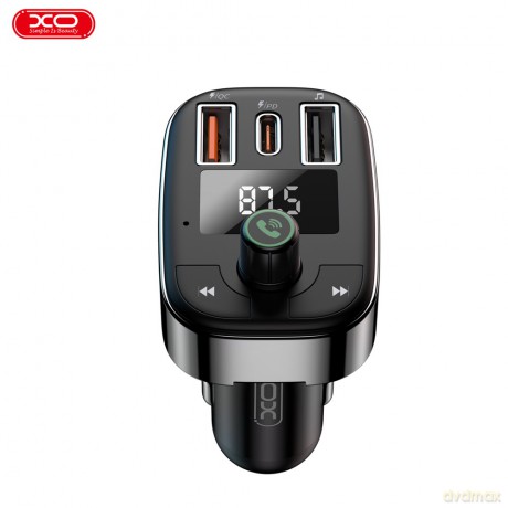 XO transmiter FM BCC06 Bluetooth MP3 ładowarka samochodowa 50W czarna