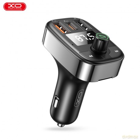 XO transmiter FM BCC06 Bluetooth MP3 ładowarka samochodowa 50W czarna