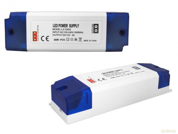 Zasilacz impulsowy 36W/3A 12V IP20
