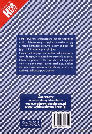 Język czeski od A do Z. Repetytorium. Gramatyka, ćwiczenia, tabele odmian - Kasperek Szymon [KSIĄŻKA]