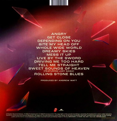 The Rolling Stones: Hackney Diamonds [Blu-Ray]+[CD]