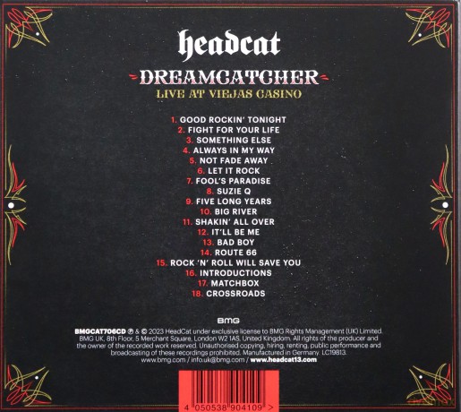 Headcat: Dreamcatcher (Live In Alpine) [CD]