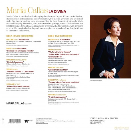 Maria Callas: La Divina Maria Callas [Winyl]
