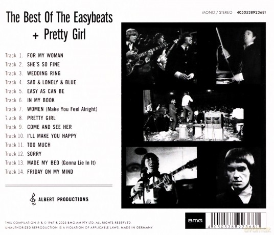 The Easybeats: The Best Of The Easybeats + Pretty Girl [CD]