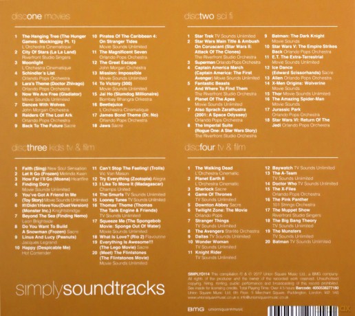 Simply Soundtracks [BOX] [4CD]