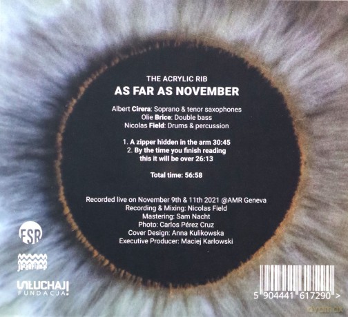 The Acrylic Rib: As far as November [CD]