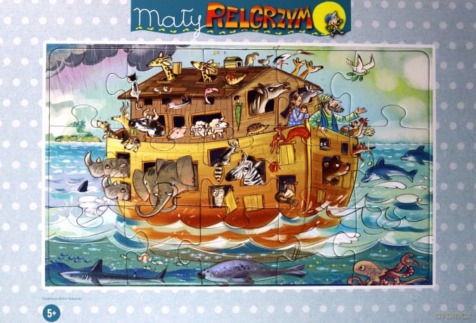 BERNARDINUM 15 el. el. Mały Pielgrzym - Arka Noego [PUZZLE]