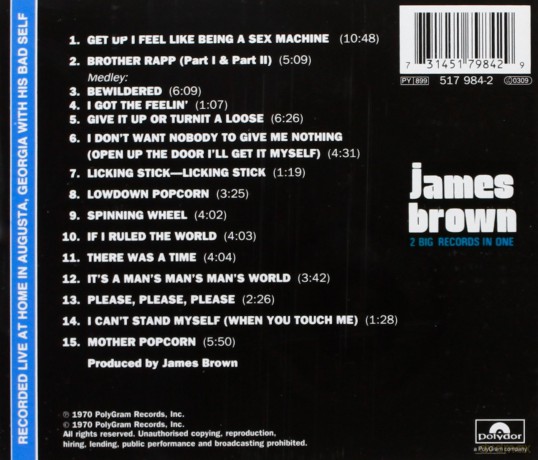 James Brown: Sex Machine [CD]