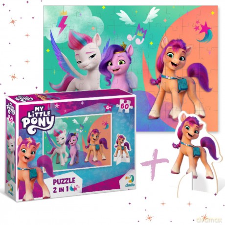 DODO 60 el. My Little Pony with charater figure [PUZZLE]