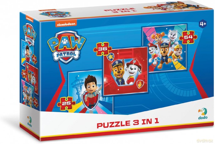 DODO Paw Patrol 3 in1 [PUZZLE]