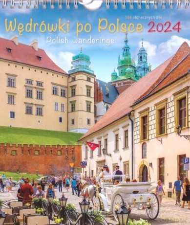 Kalendarz 2024 wieloplanszowy - Podróże po Polsce [KALENDARZ]