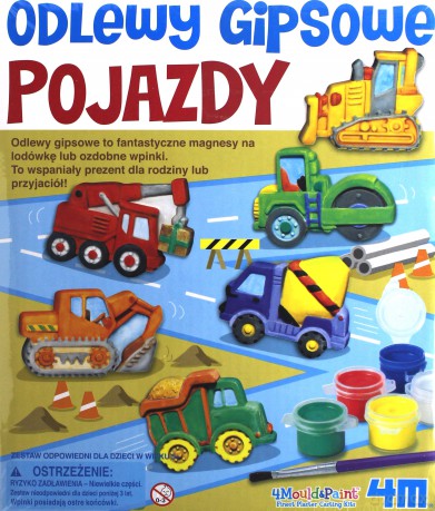 Odlewy gipsowe - Pojazdy [ZABAWKA]