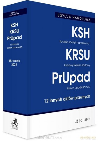 Kodeks spółek handlowych w.38 [KSIĄŻKA]