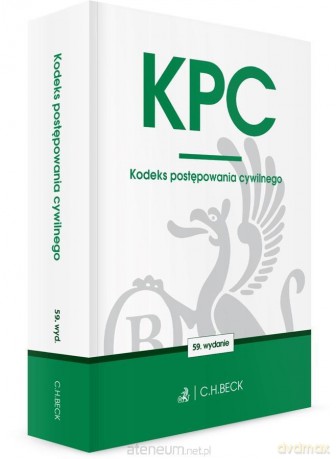 KPC. Kodeks postępowania cywilnego w.59 [KSIĄŻKA]