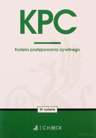 KPC. Kodeks postępowania cywilnego w.59 [KSIĄŻKA]
