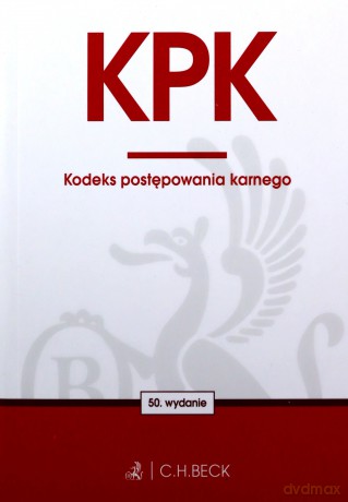 KPK. Kodeks postępowania karnego w.50 [KSIĄŻKA]