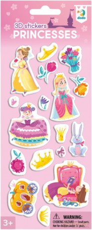Naklejki 3D Princesses