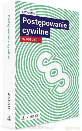 Postępowanie cywilne w pigułce + testy online w.3 [KSIĄŻKA]